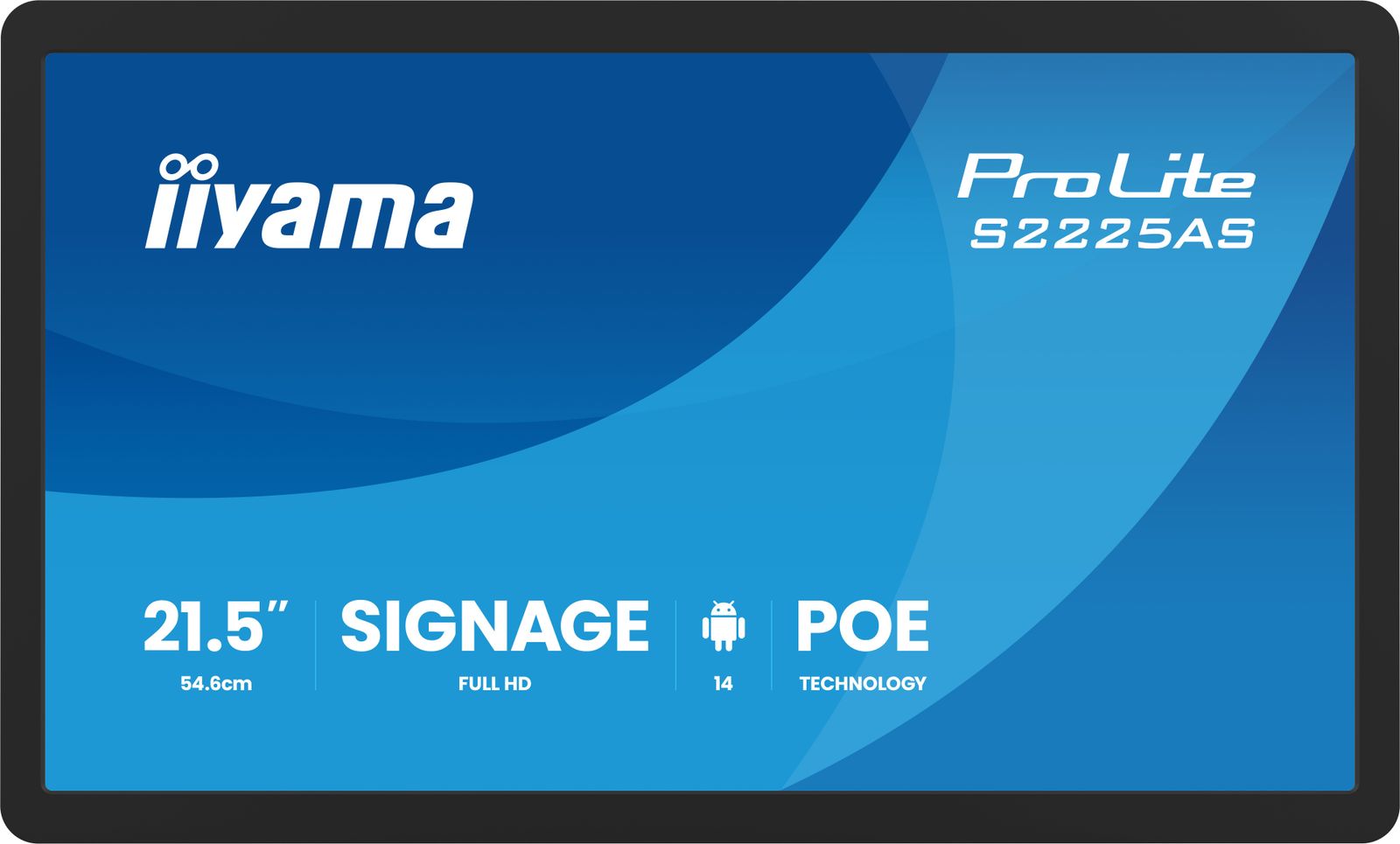 21,5 Signage display