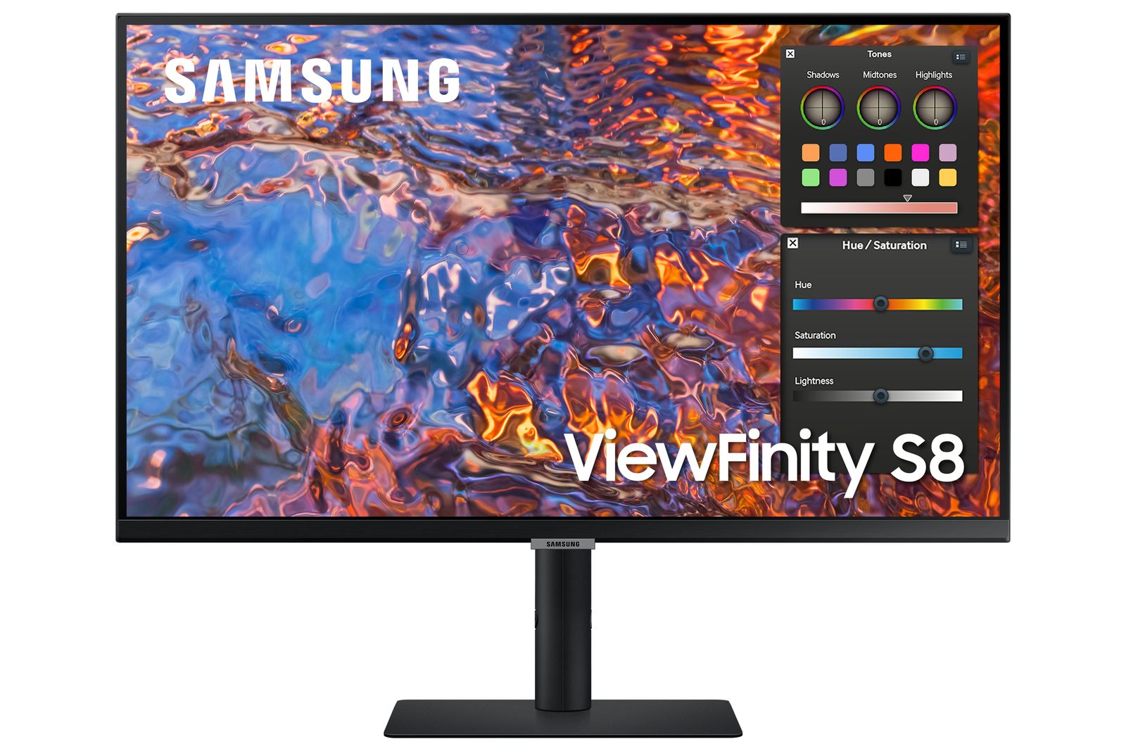 S27B80P|MonitorHRM,UHD,Certificato Pantone,USB-C