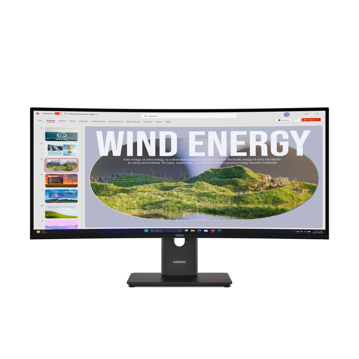 THINKVISON IT34WD-40 VA/WQHD/HDMI,DP,USB-C(96W)ETH