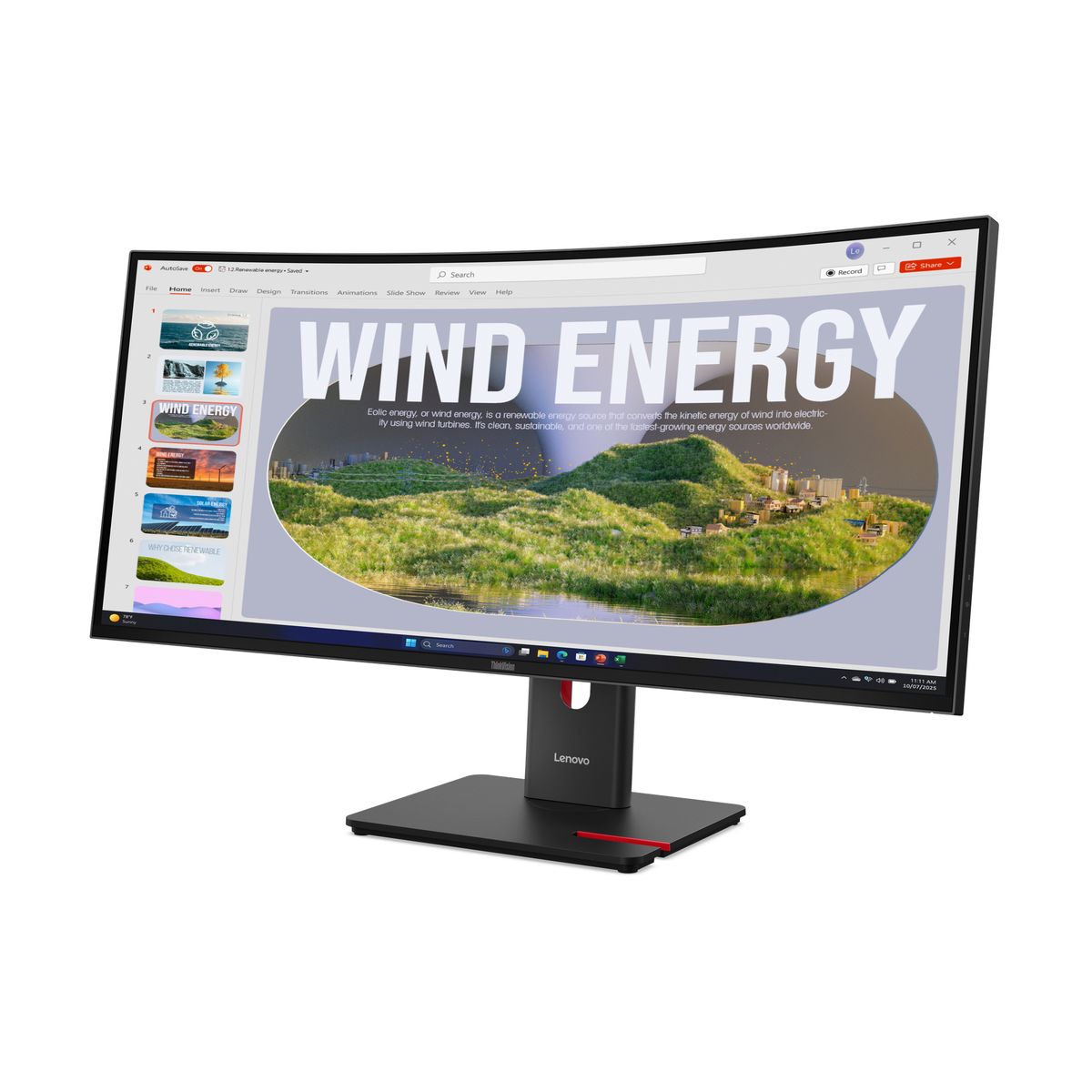 THINKVISON IT34WD-40 VA/WQHD/HDMI,DP,USB-C(96W)ETH - immagine 2