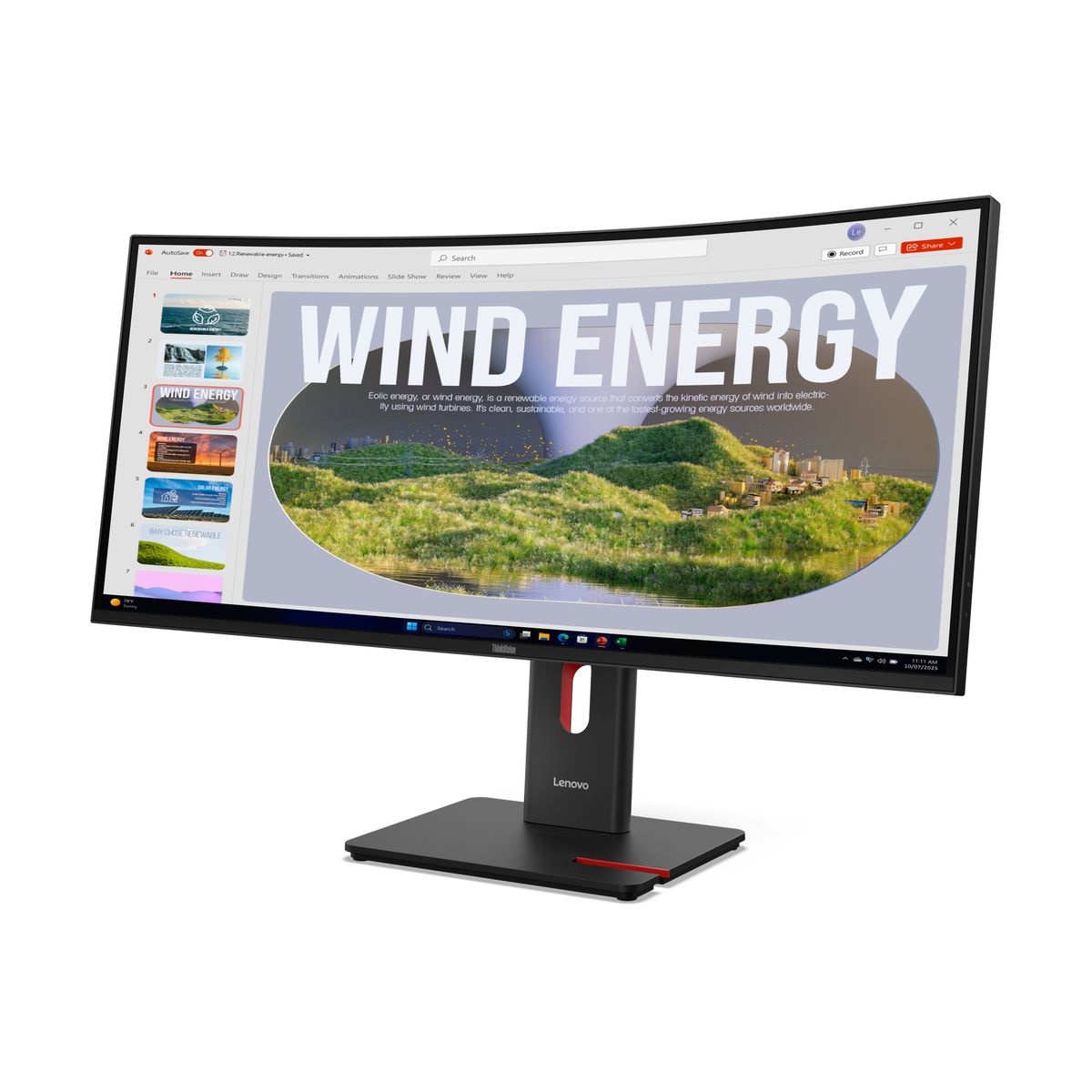 THINKVISON IT34WD-40 VA/WQHD/HDMI,DP,USB-C(96W)ETH - immagine 3