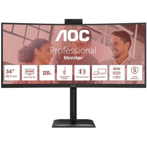 34 CURVED 1500R 21:9 3440X1440 120HZ WEBCAM