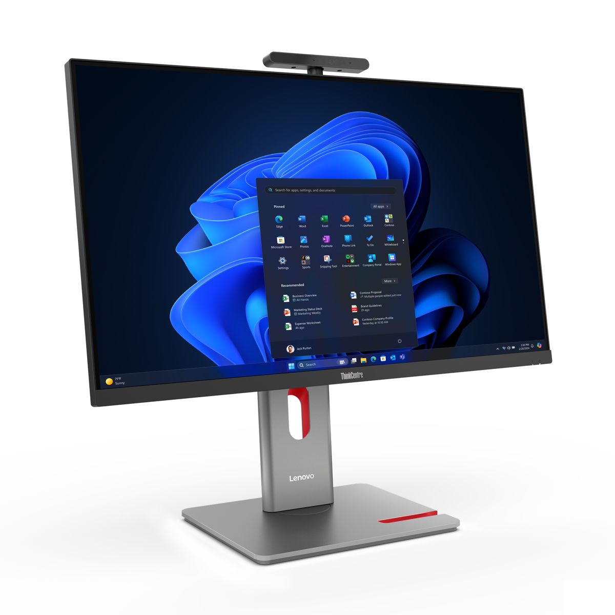 TS M90A PRO COREU5-225 16G 512G 27QHD WLAN WP 3YOS - immagine 3