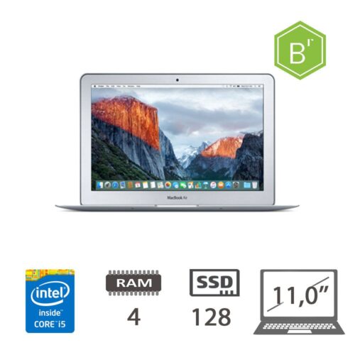 MBA 11,0 (M13)I5-4250U/4/SSD128/SLV/2Y - B