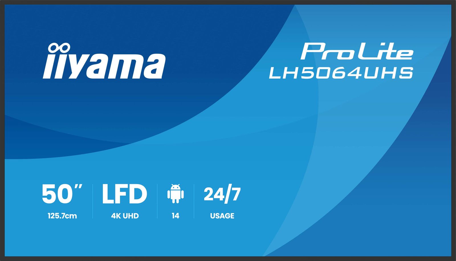 50 3840x2160, UHD IPS DLED panel