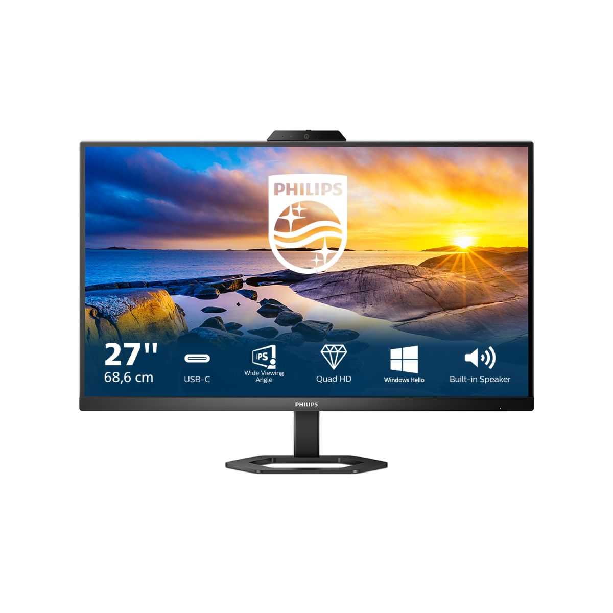 27 USB-C WEBCAM HUB USB, HDMI DP