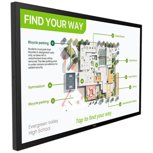 55  UHD, 500cd 24/7 land/port, PCAP, touch
