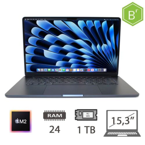 MBA 15,3 (2023)M2-8C CPU/24/1TB/10C GPU/MDN/2Y - B