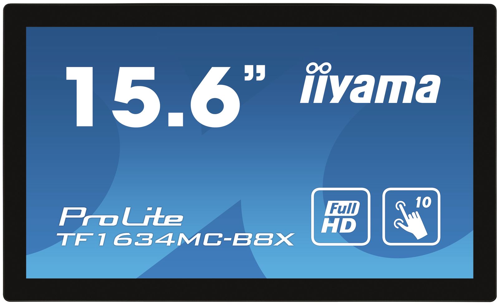 15,6 PCAP TOUCH 1920X1080, DISPLAYPORT, HDMI, VGA