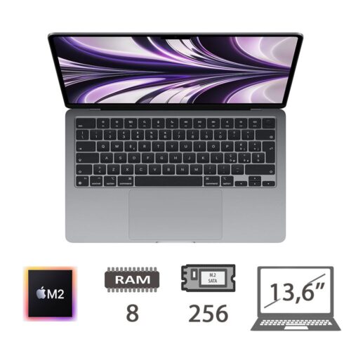 MBA 13,6 (2022)M2-8C CPU/8/256/8C GPU/SG/2Y