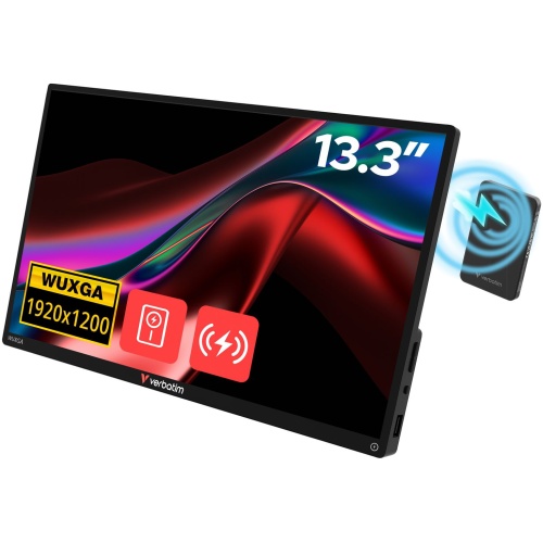 VERBATIM MONITOR PORTATILE TOUCH 13.3 WLESS POWER
