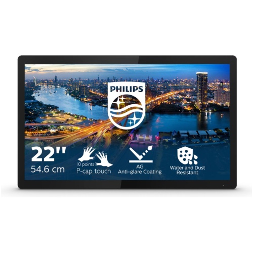 22  OPEN FRAME TOUCH SCREEN  P-CAP, IPS IP 65