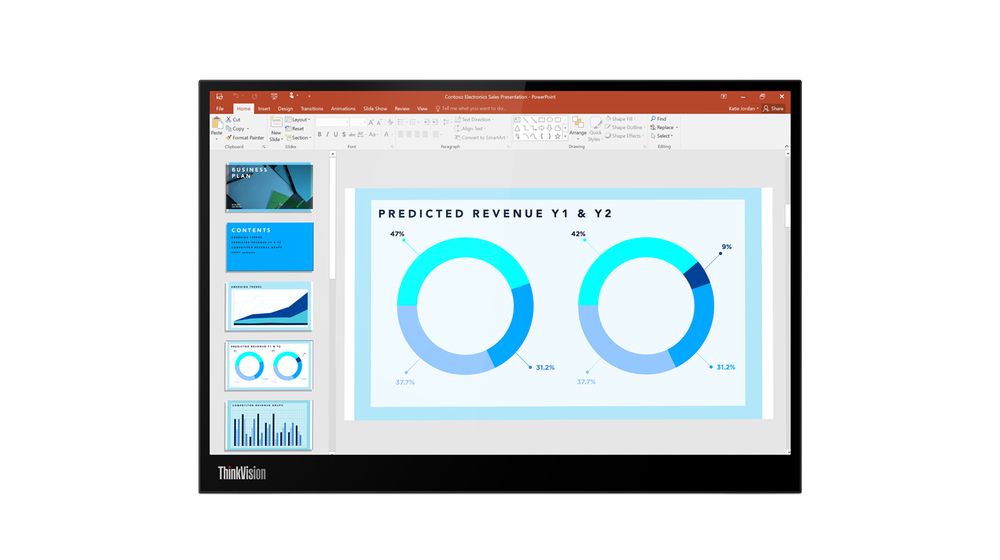 TS THINKVISION M14D 14 IPS FHD USB - immagine 3