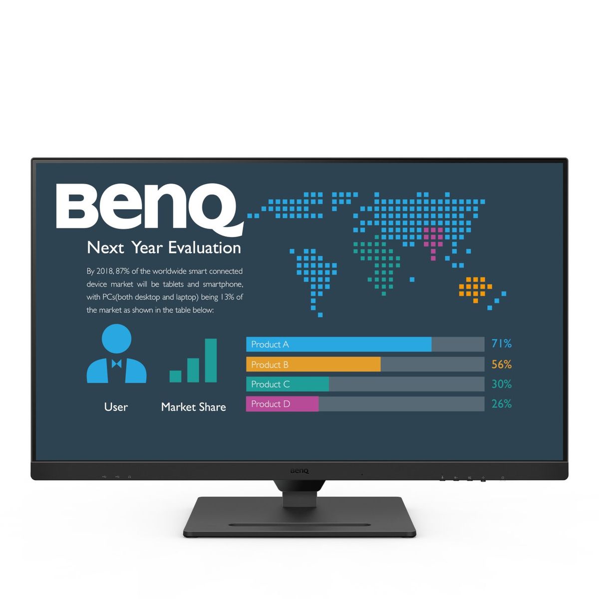 32 IPS, QHD 2560X1440, USB-C DP HDMI - immagine 2
