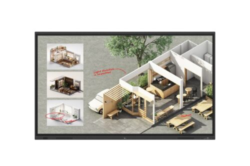 86  touch LED IPS, 3840X2160, 16:9, 400NIT, 1200:1