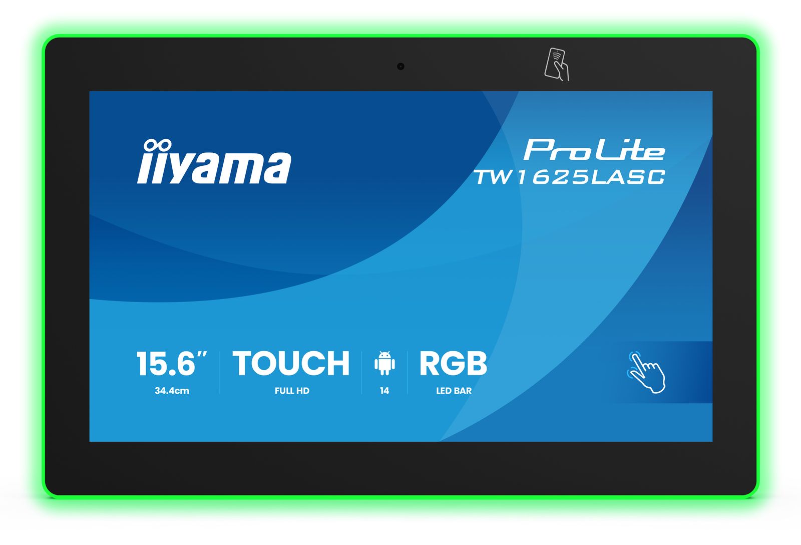 15,6 RGB LED Android 14+GMS TOUCH 1920x1080 IPS - immagine 3