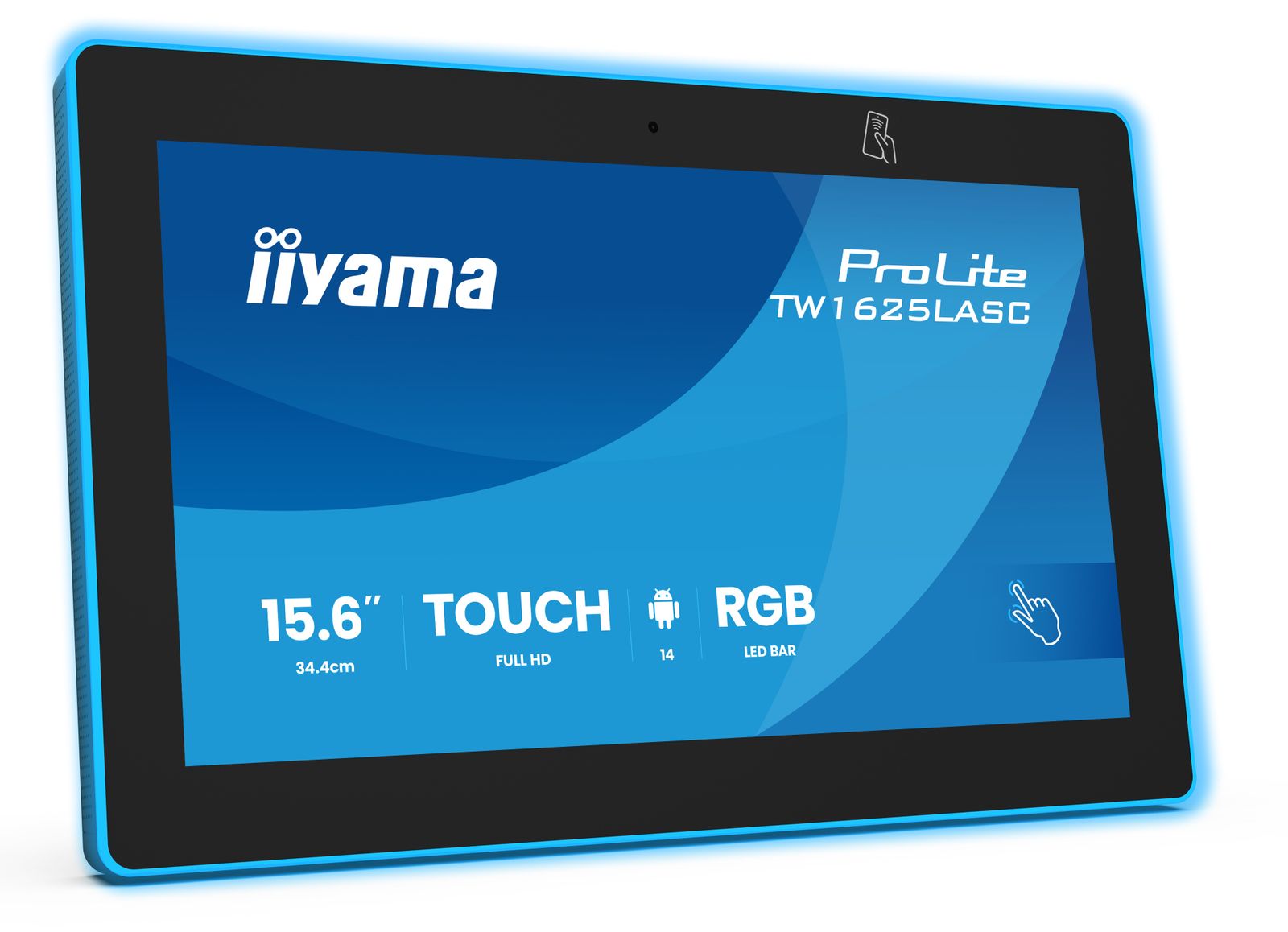 15,6 RGB LED Android 14+GMS TOUCH 1920x1080 IPS