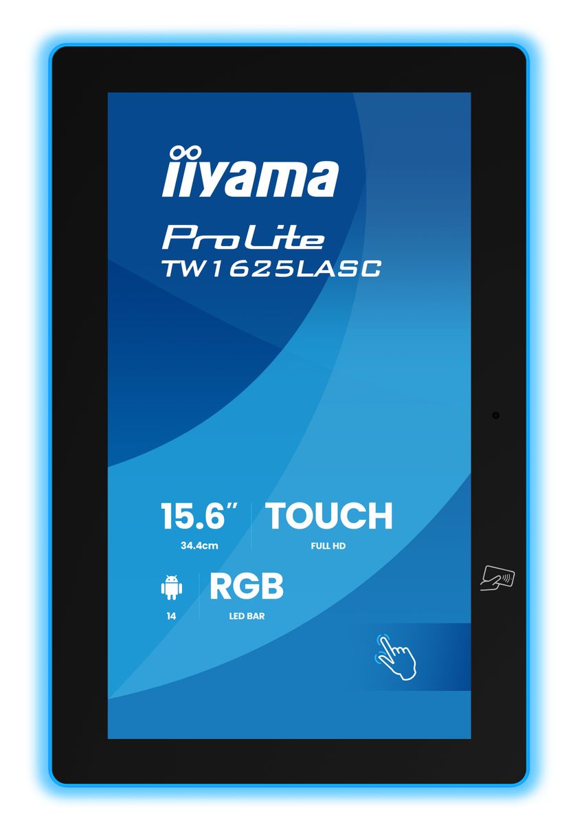 15,6 RGB LED Android 14+GMS TOUCH 1920x1080 IPS - immagine 2