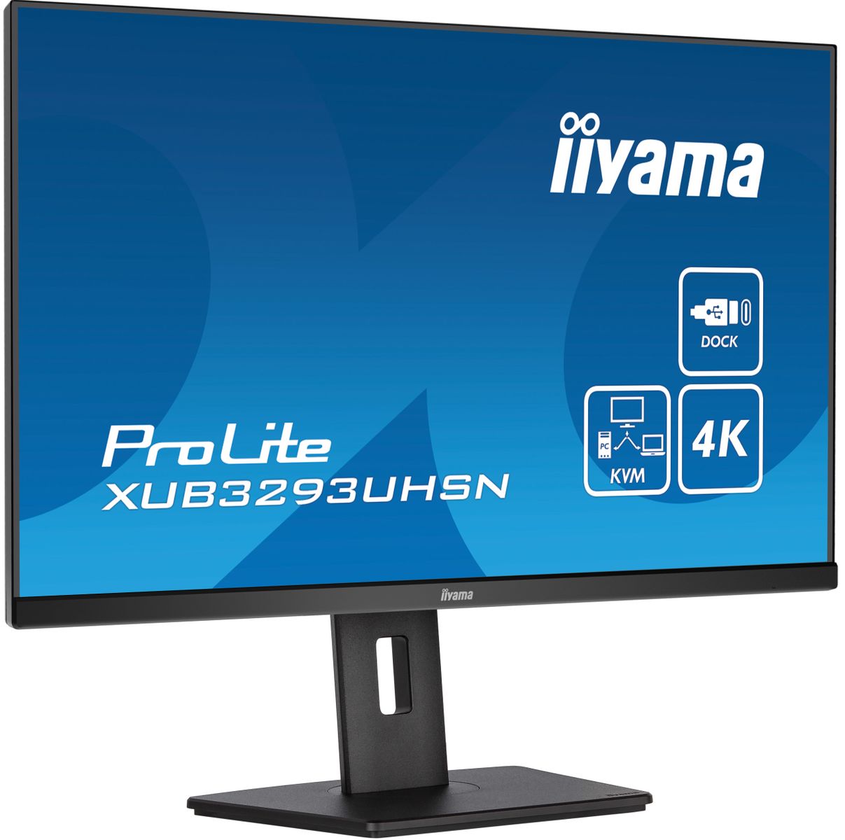 31,5 IPS, 3840X2160,1H1DP, USB-C DOCK - immagine 3