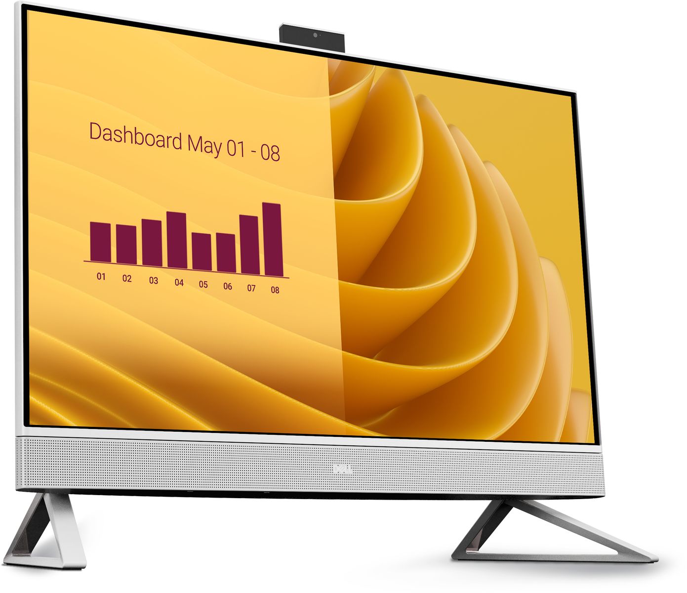 DELL 27 AIO/I5-1334U/16GB/512GB/27/W11 PRO/1Y - immagine 4