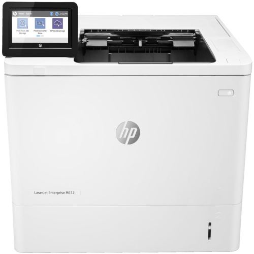 HP LJ ENT M612DN 75PPM ETH USB F/R 1YW