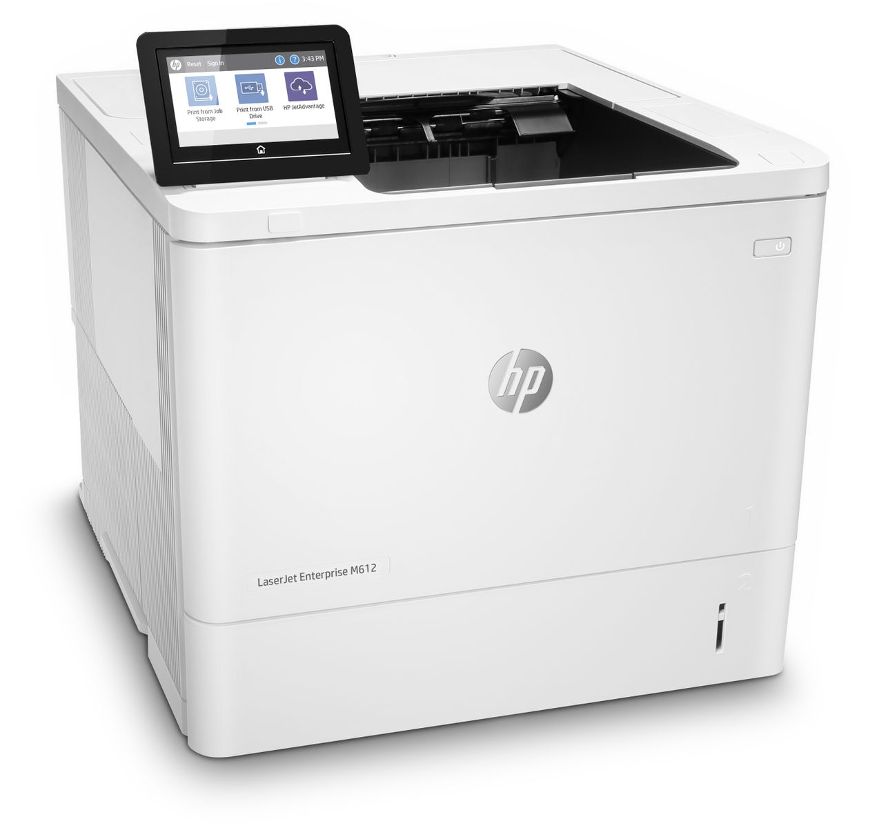 HP LJ ENT M612DN 75PPM ETH USB F/R 1YW - immagine 2