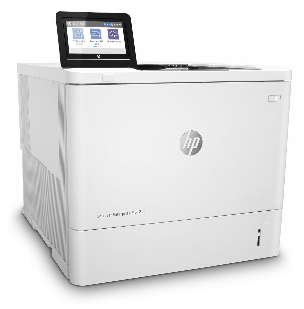 HP LJ ENT M612DN 75PPM ETH USB F/R 1YW - immagine 4