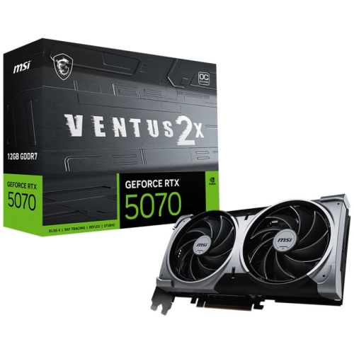 MSI VGA GEFORCE RTX 5070 12G VENTUS 2X OC