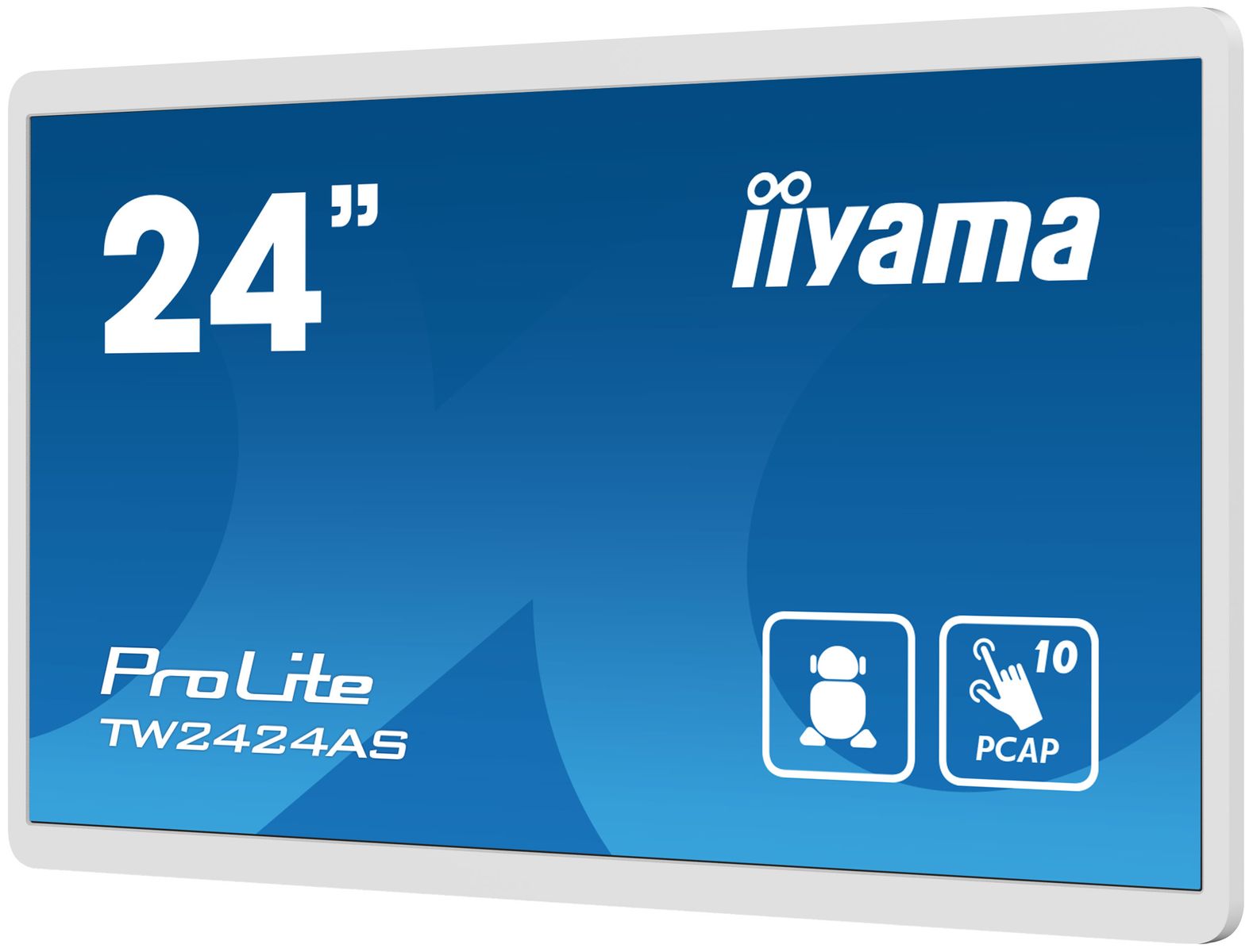 24 Android 12 touch 1920x1080 wifi hdmi bianco - immagine 4