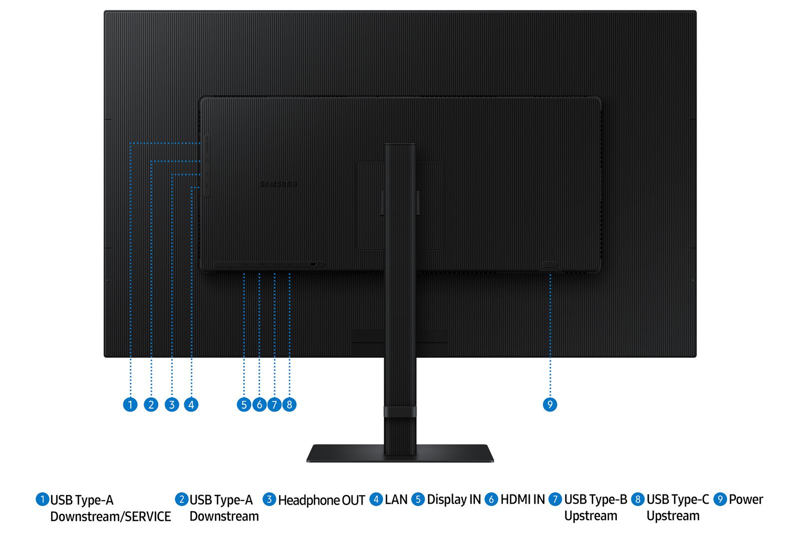 S37D80U|Monitor HRM,UHD,Docking con USB-C e Lan - immagine 16