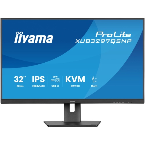 32  IPS-panel, 2560x1440, 350cd/m², USB-C Dock