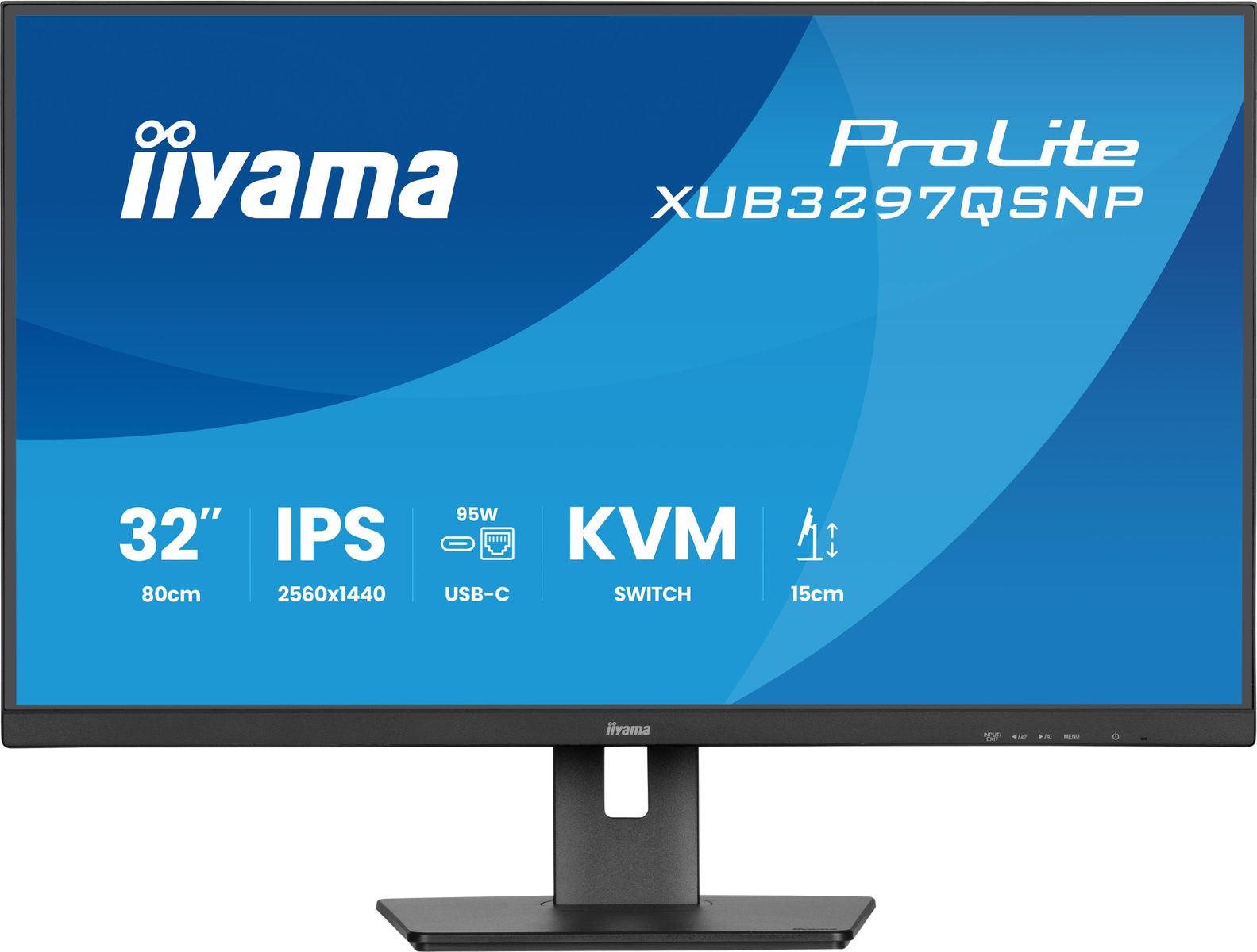 32 IPS-panel, 2560x1440, 350cd/m², USB-C Dock
