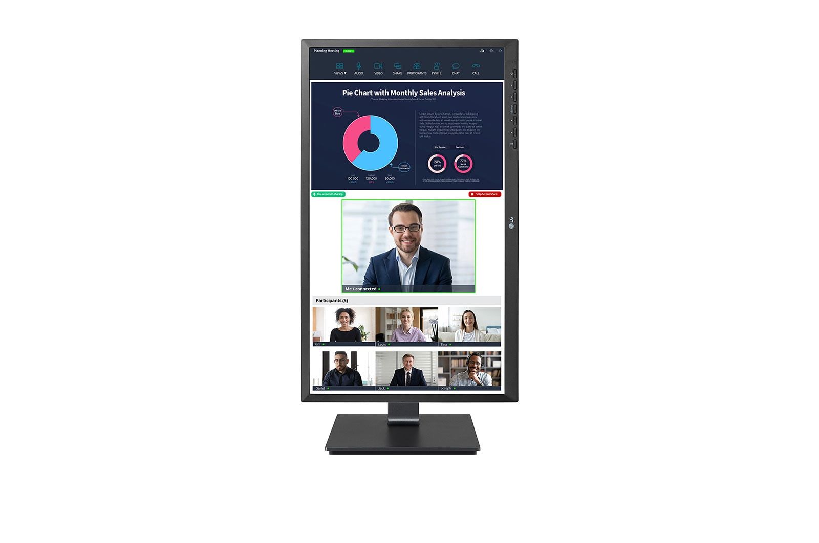 23.8 IPS 1920X1080 HDMI DP USB-C USBX3 MULTIMED - immagine 14
