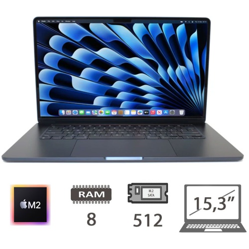 MBA 15,3 (2023)M2-8C CPU/8/512/10C GPU/MDN/2Y