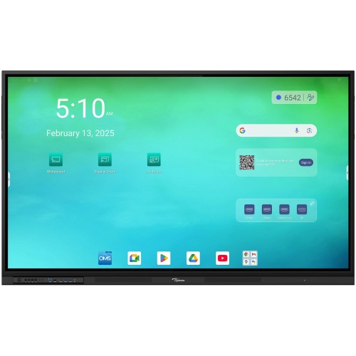65 -ANDROID 14 4k 8/64gb google edla touch 2x20W