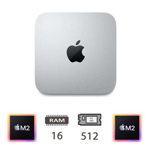 MAC MINI (2023)M2-8C/16/512/10C GPU/SLV/2Y