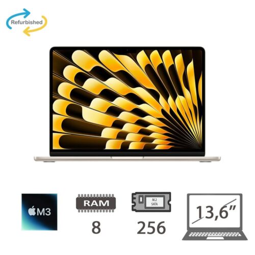 MBA 13,6 (2024)M3-8C CPU/8/256/8C GPU/STL/2Y