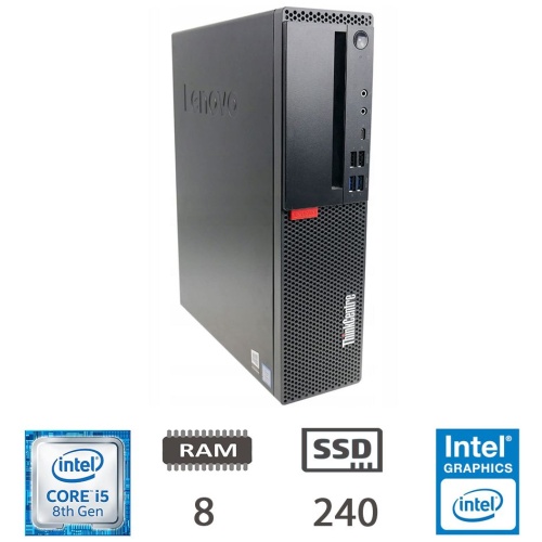 LENOVO M720S SFF I5-8400/8/SSD240/W11P/2Y