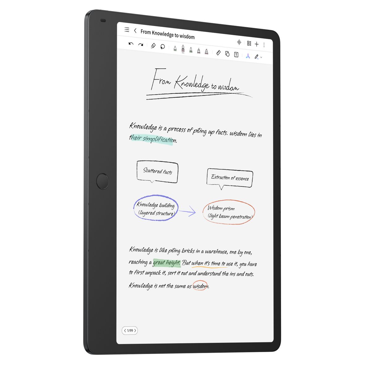 TCL Note A1 NXTPAPER Grey T-pen Pro+Magnetic Flip - immagine 7