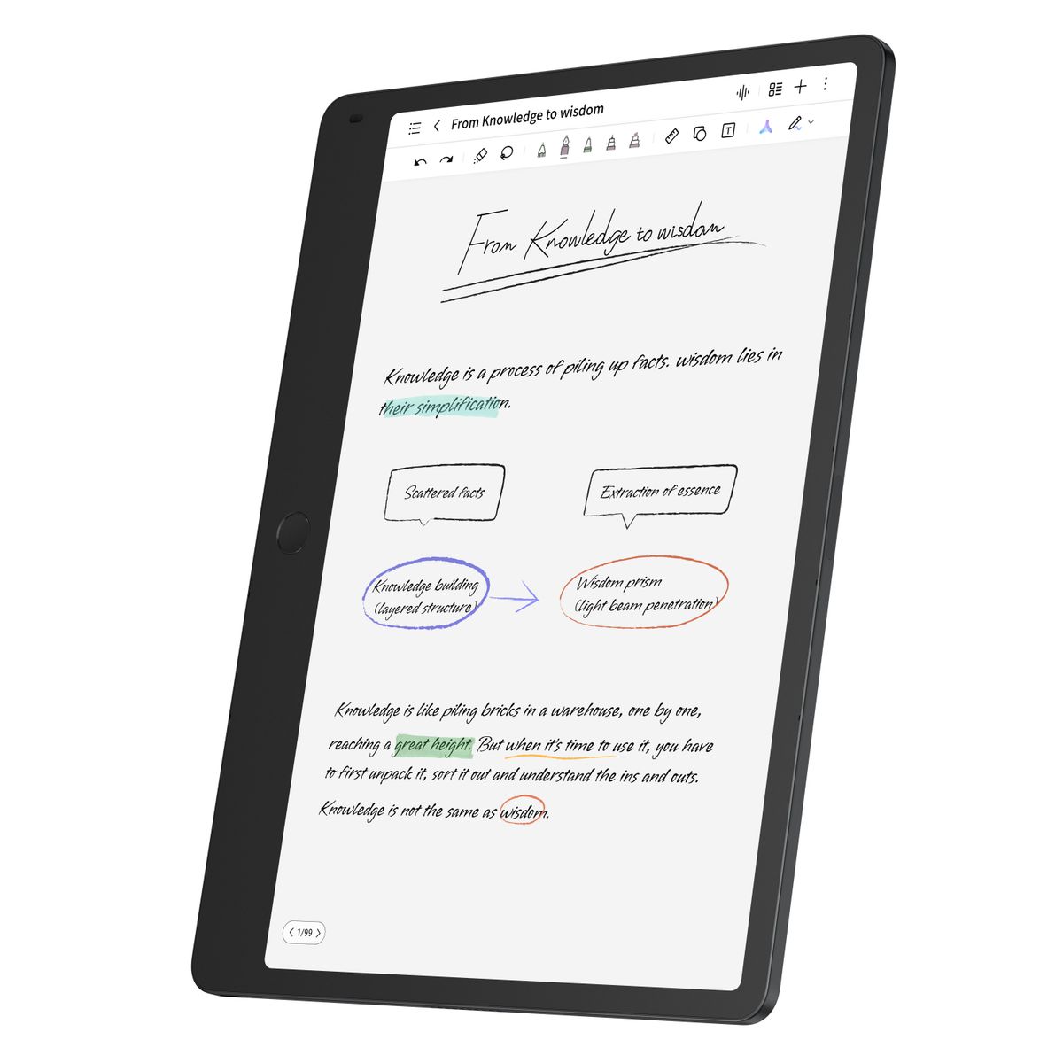 TCL Note A1 NXTPAPER Grey T-pen Pro+Magnetic Flip - immagine 6