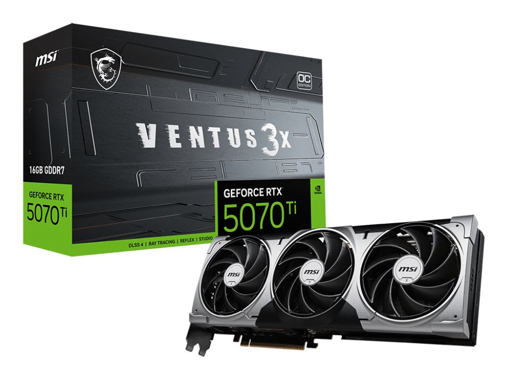 MSI GeForce RTX 5070Ti 16G VENTUS 3X OC - immagine 7