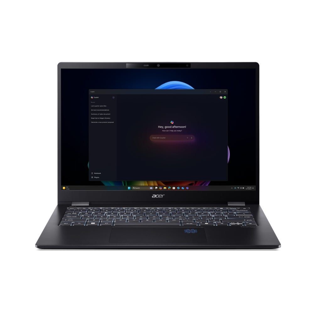 TMP614 COPILOT PC U7-526V 16GB 512GB 14 TOUCH W11P - immagine 2