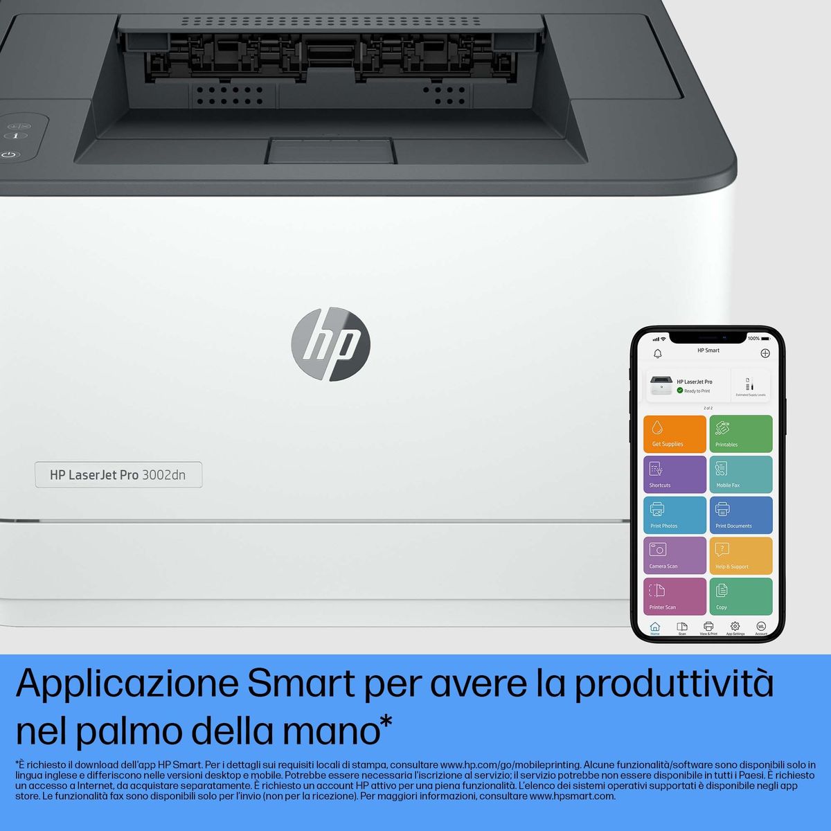 HP LASERJET PRO 3002DW 33PPM ETH WIFI USB F/R 1YW - immagine 13