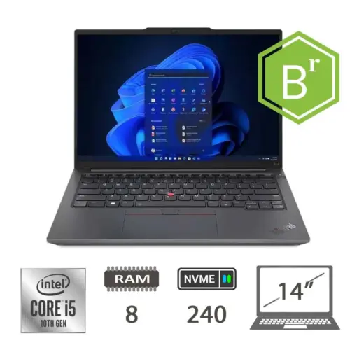 LENOVO E14 I5-10210/8/NVME240/14/W10P/2Y B