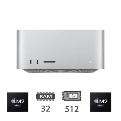 MAC STUDIO (2023)M2-MAX/12C/32/512/30C GPU/2Y