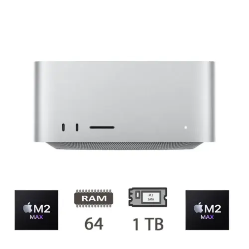 MAC STUDIO (2023)M2-MAX/12C/64/1TB/38C GPU/2Y