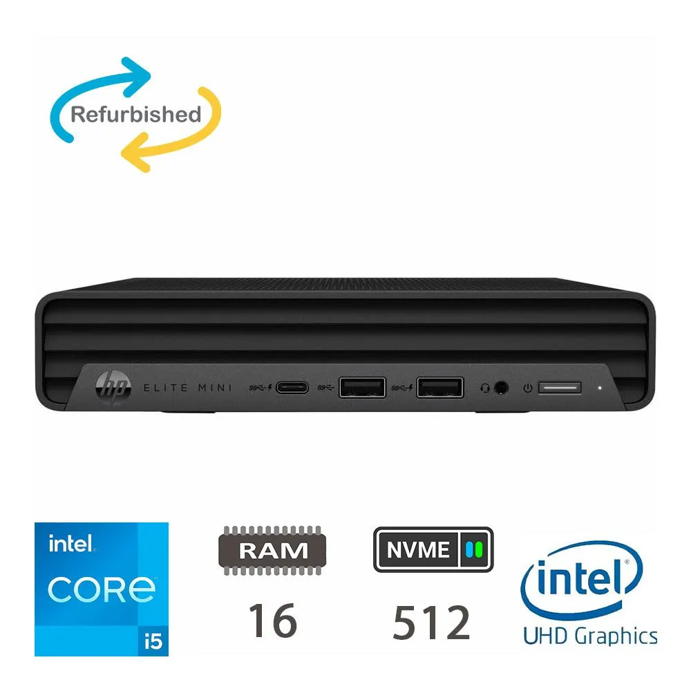 HP 800 G9 DM I5-14500T/16/NVME512/WI-FI/W11P/2Y