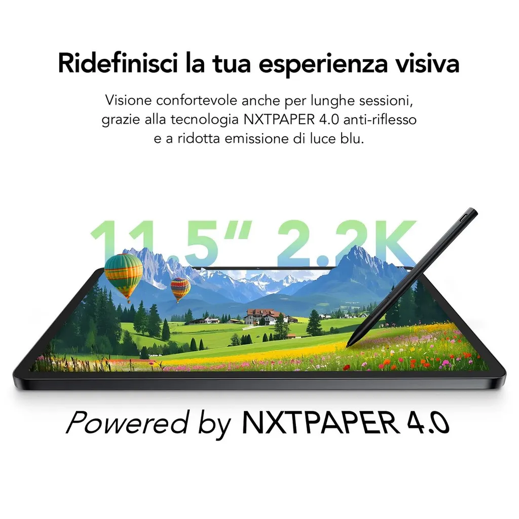 TCL NXTPAPER 11 PLUS Dark Gray with Flip Case - immagine 5