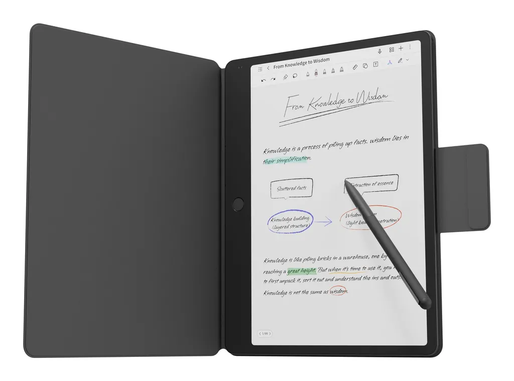 TCL Note A1 NXTPAPER Grey T-pen Pro+Magnetic Flip - immagine 12