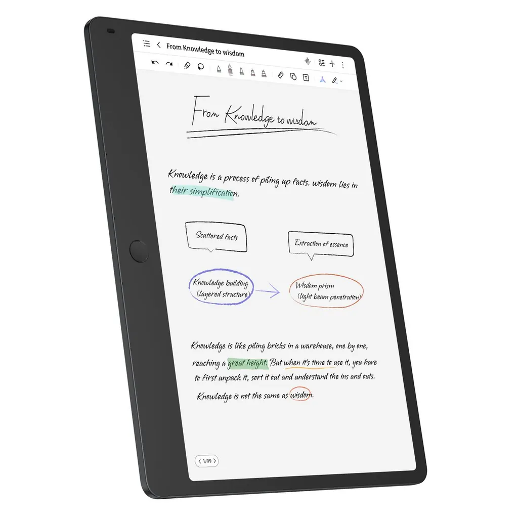 TCL Note A1 NXTPAPER Grey T-pen Pro+Magnetic Flip - immagine 5